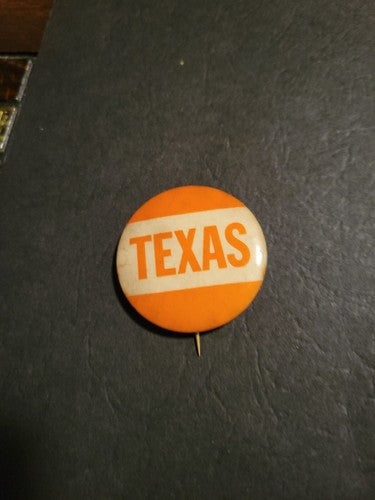 1940s - 1950s University Of Texas football larger size 1.75” pinback button