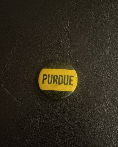 Purdue  University Vintage 1940s 1950s Pin 1 1/4” inches