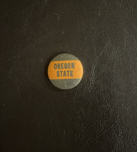 Oregon STATE football  1 1/4" pinback button #2 1940s-1950s