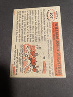 1956 TOPPS FOOTBALL CARD #107 BILL WIGHTKIN NM