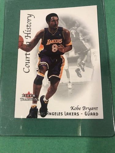 Kobe Bryant 2001 Fleer Tradition Counting History Card #4