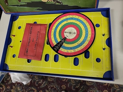 1920s WILDERS FOOTBALL BOARD GAME GREAT GRAPHICS