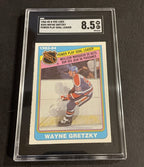 1984 O-Pee-Chee OPC Wayne Gretzky Power Play Goal Leader SGC 8.5 #383 Hockey HOF