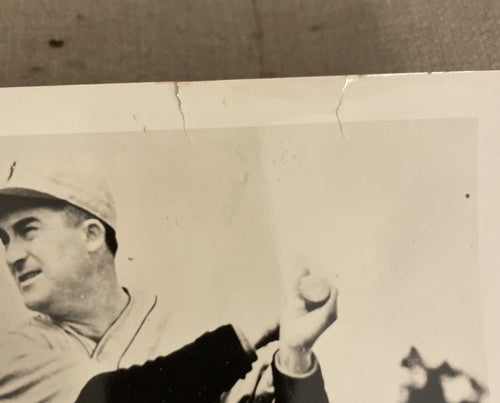 Al Simmons HOF 1940 Philadelphia Athletics A’s Baseball 8x10 Original Photo