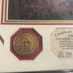 Jerry Rice Chromium Lithograph w/The Highland Mint Medallion Coin 33/2500 #347-b