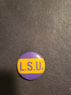 1950s L.S.U.  Football  1 1/4" cellouid  pinback button