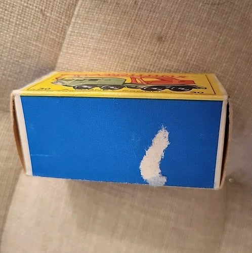 Matchbox, #30, 8-Wheel Green Crane, w/original box