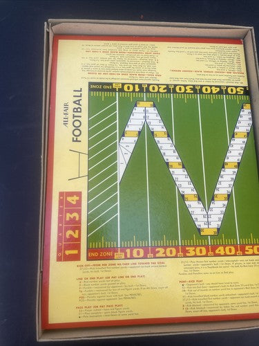 Vintage 1946 All-Fair Football Game In Original box Complete