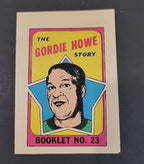 1971-72 Topps O Pee Chee  Gordie Howe Story Booklet No.23