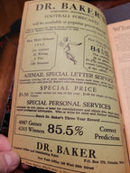 1940 NFL and College Football What's What in Football Yearbook 10/21