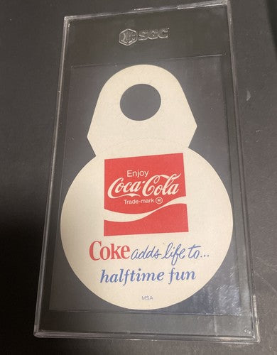 1976 COCA-COLA DISC Walter Payton Bears ROOKIE SGC 7 NM/MINT