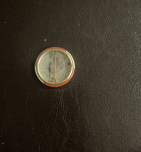 NEBRASKA University football 1 1/4” pinback button 1940s-1950s