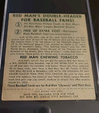1952 RED MAN WITH TAB Minnie Minoso Chicago White Sox AL-#15 Rookie Card  SGC 3