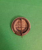 1910 P2 Sweet Caporal Pin Hugh Duffy HOF Chicago White Sox Small Letters NR/MT