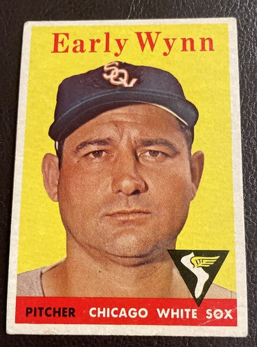 1958 Topps Baseball # 100 Early Wynn VG Chicago White Sox