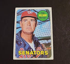 1969 TOPPS #650 TED WILLIAMS HOF SENATORS HIGH # SP VG