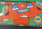 Vintage 1958 All American Football Board game not complete Great graphics Cadaco