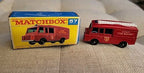Matchbox Lesney #57 Land Rover Fire Truck Original Mint Box 1966