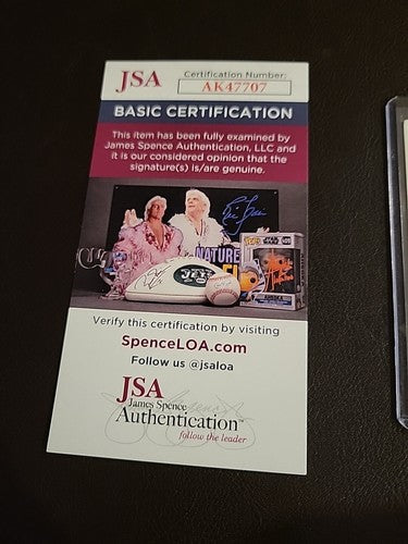 1984 Topps Tom Lasorda #681 Autographed Signed Dodgers Card with JSA COA