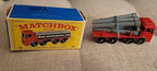 Matchbox #10 Pipe Truck with Pipes Mint in  Box 1960's