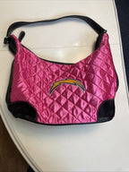 NFL Los Angeles Chargers Football Quilted Purse Hobo bag by Little Earth