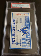 1979 All-Star Game Ticket Dave Parker MVP Kingdome Seattle PSA DNA  4 VG/EX