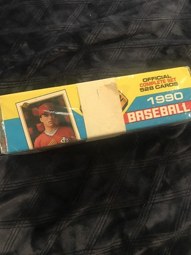 1990 Bowman Baseball Complete Set Factory Sealed Box