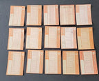 1964 TOPPS Baseball Lot of 15 DIFF cards Low Grade Poor-Fair