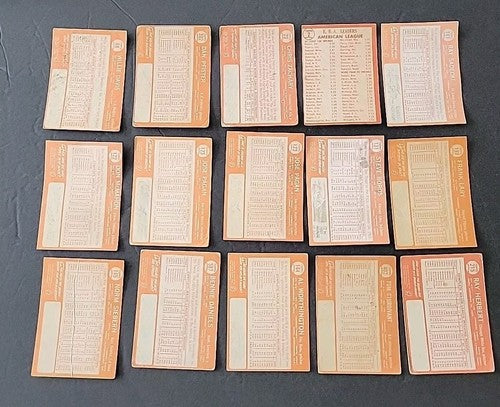 1964 TOPPS Baseball Lot of 15 DIFF cards Low Grade Poor-Fair