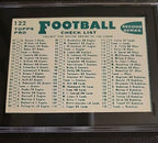 1960 TOPPS SAN FRANCISCO 49'ers TEAM #122 Graded SGC 4 (Looks Better)