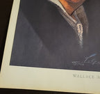 1962 Wally Moon  L.A. Dodgers  8.5” x 11” Union 76 Print