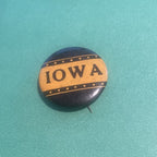 ￼  University of Iowa Vintage 1940s 1950s Pin 1 1/4” inches