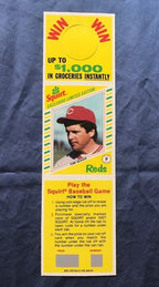 1982 Topps Squirt With Tab Tom Seaver #21 HOF Never Used