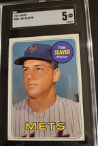 1969 Topps #480 Tom Seaver SGC 5  Undergraded. Look!