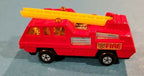 MATCHBOX SUPERFAST NO.22 BLAZE BUSTER FIRE ENGINE RED TRUCK YELLOW LADDER