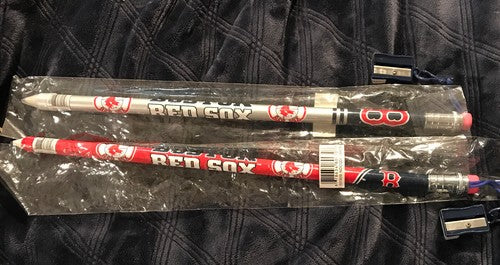2008 Boston Red Sox Large 15" Pencil Set (2)
