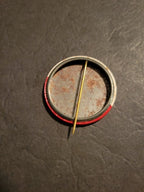 Washington Redskins NFL  Vintage 1950s Large Pin back Button 1 .75 inches