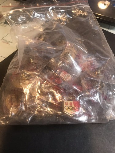 1988 Calgary Winter Olympics BUSCH USA Olympic Commemorative Sponsor Pins (25)