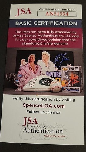 Dan Marino Signed Autographed 1990 Score Football Card JSA Certificate NRMT