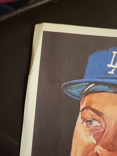 1962 Johnny Podres L.A. Dodgers  8.5” x 11” Union 76 Print