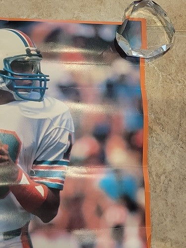 Dan Marino Eckerd Drug Poster  Miami Dolphins 1985