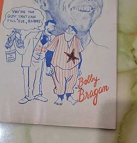 HOLLYWOOD STARS OFFICIAL 1953 BASEBALL PROGRAM - GILMORE FIELD -Bobby Bragan EX