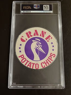 1976 Crane Discs Walter Payton PSA - 8 NM-MT RC Year Potato Chips Chicago Bears