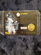 Alex Rodriguez NY YANKEES 2005 MVP Dunkin Donuts Cardboard Card-Coin Sealed NIP