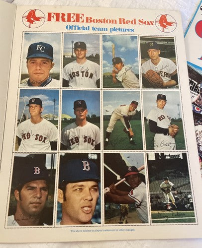 1971 Complete 5 TEAM Sets of 24 Cards Stamp ALBUM missing Balitmore in envelope