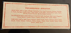 1951 Topps Teams Philadelphia Athletics SGC 4 Undated