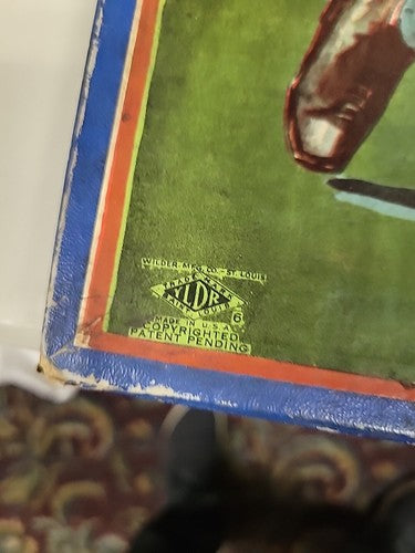 1920s WILDERS FOOTBALL BOARD GAME GREAT GRAPHICS