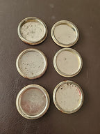 Vintage Cleveland Indians Chief Wahoo 1950s  Baseball Button 1.75” Lot of 6