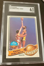 1979-80 TOPPS #10 KAREEM ABDUL-JABBAR SGC 6