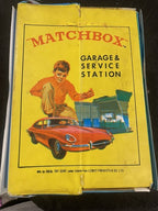 1966 Vintage Matchbox Garage & Service Station W/ Sears Parking Ideal Lesney